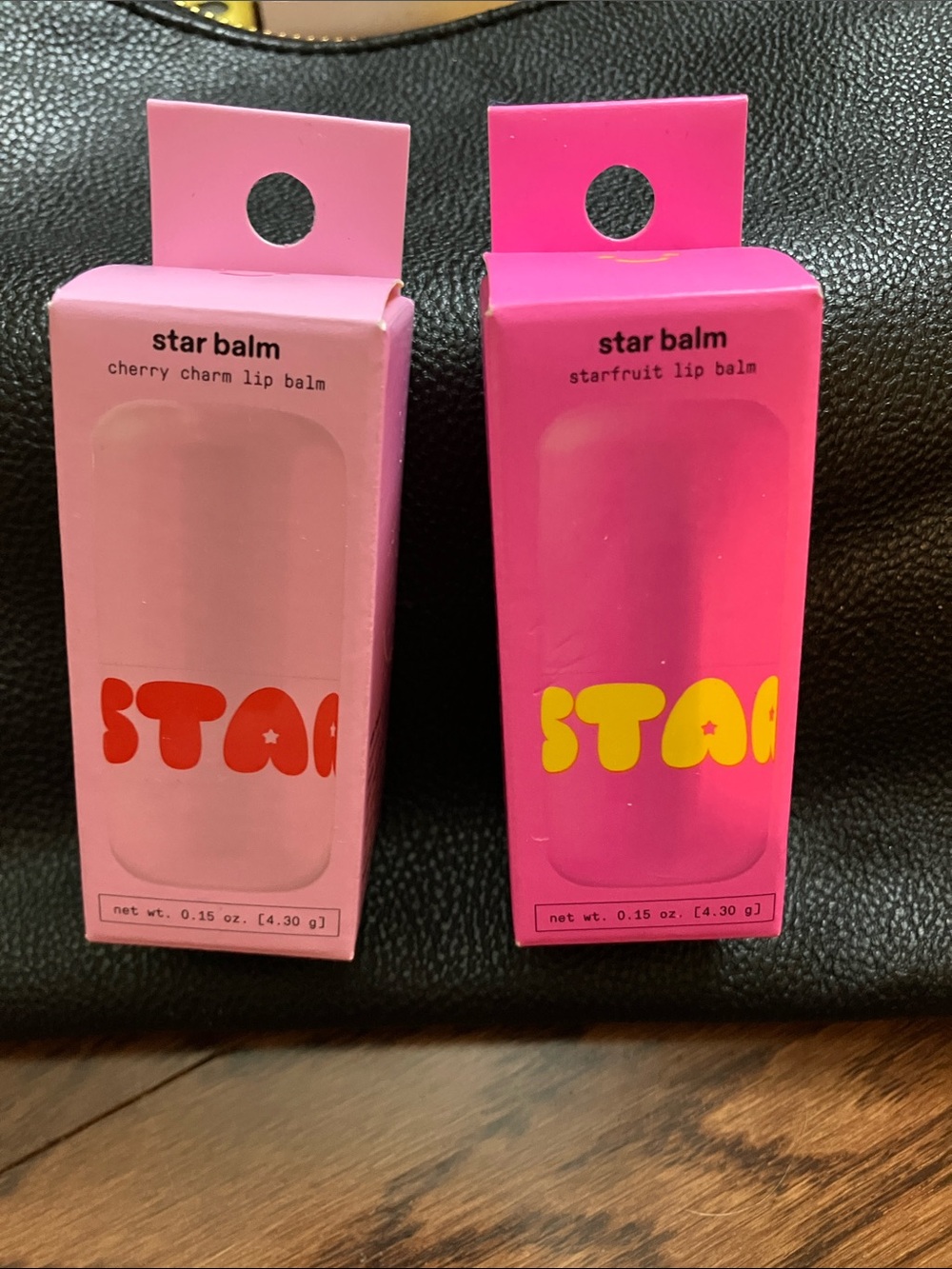 star balm Lip Balm Duo in Light Pink & Bright Pink